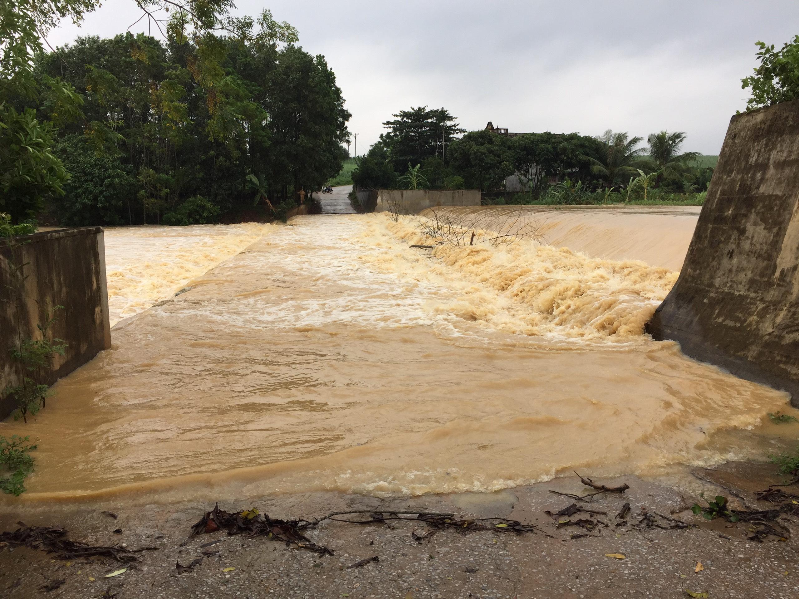 Mưa lớn gây thiệt hại ở huyện Như Thanh