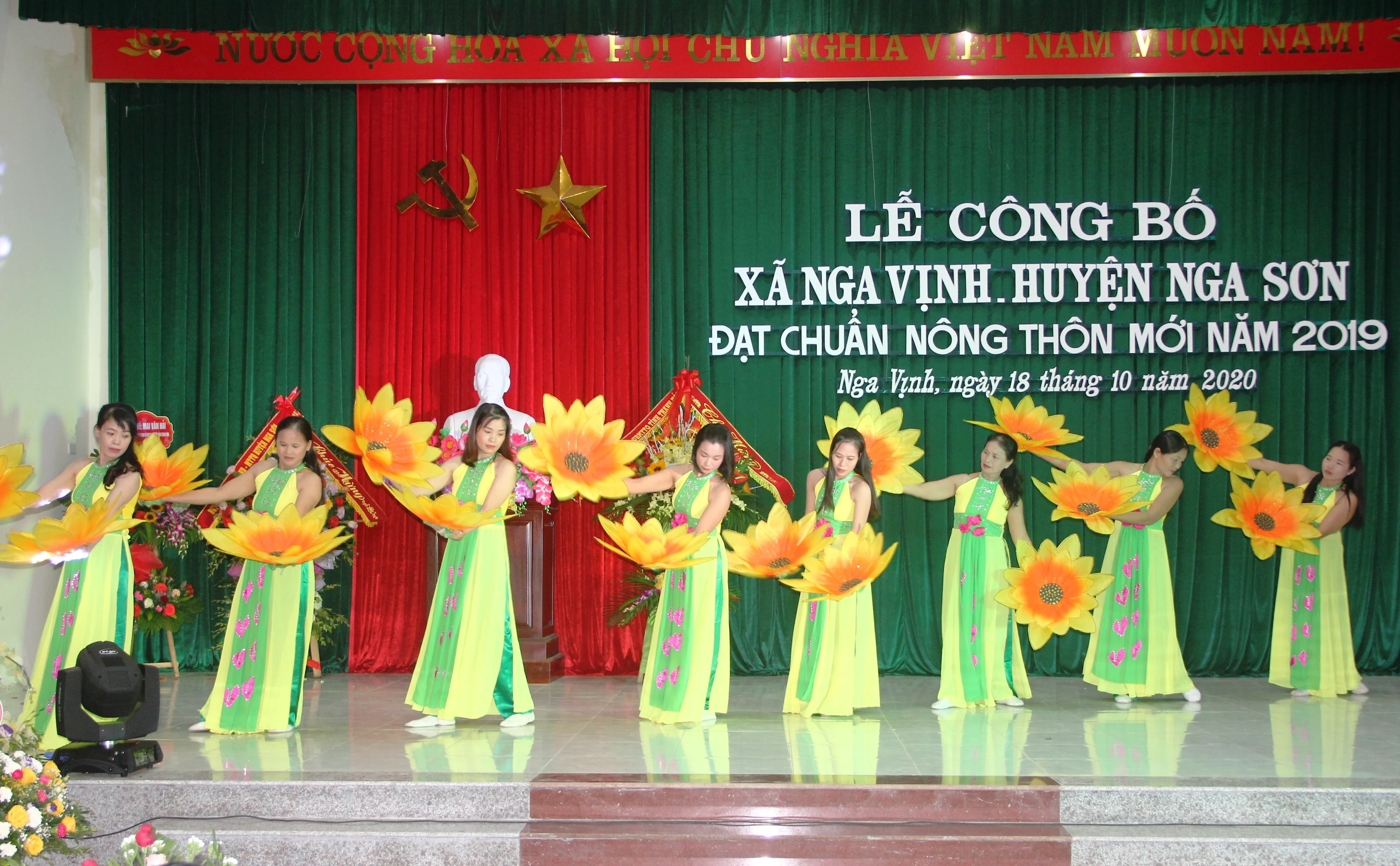 Công bố xã Nga Vịnh đạt chuẩn Nông thôn mới
