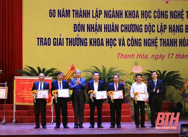 Ngành KH&CN Thanh Hóa kỷ niệm 60 năm thành lập và đón nhận Huân chương Độc lập hạng Ba
