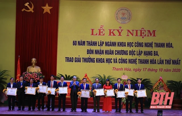 Ngành KH&CN Thanh Hóa kỷ niệm 60 năm thành lập và đón nhận Huân chương Độc lập hạng Ba