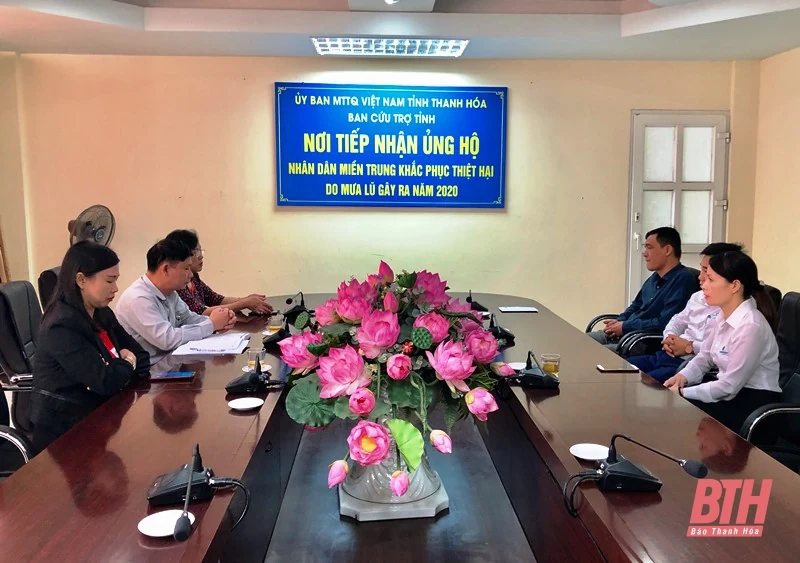 Thanh Hóa: Hơn 3 tỷ đồng ủng hộ đồng bào m iền Trung khắc phục hậu quả thiên tai