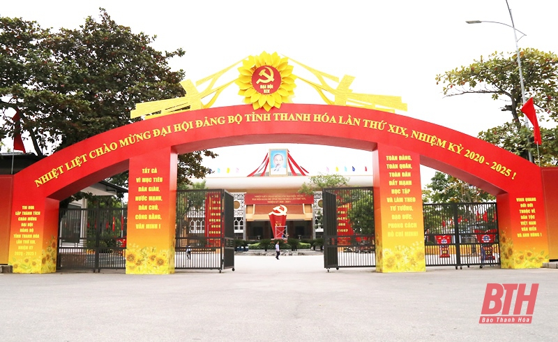 Đại hội đại biểu Đảng bộ tỉnh Thanh Hoá lần thứ XIX diễn ra từ hôm nay đến 28 - 10