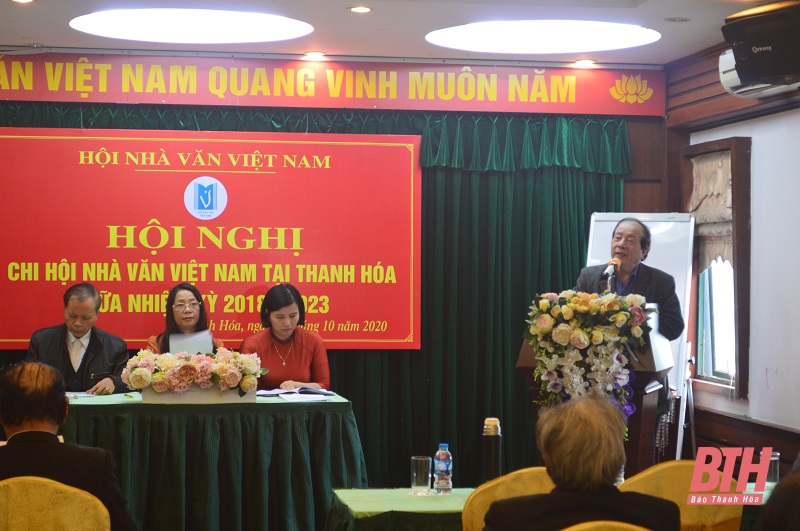 Hội nghị Chi hội Nhà văn Việt Nam tại Thanh Hoá giữa nhiệm kỳ 2018 – 2023