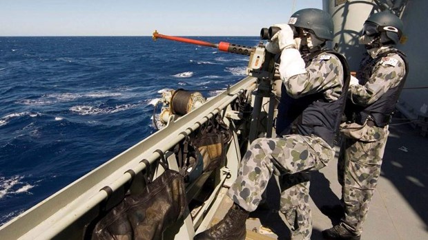 Australia chấm dứt hoạt động của lực lượng hải quân tại Trung Đông