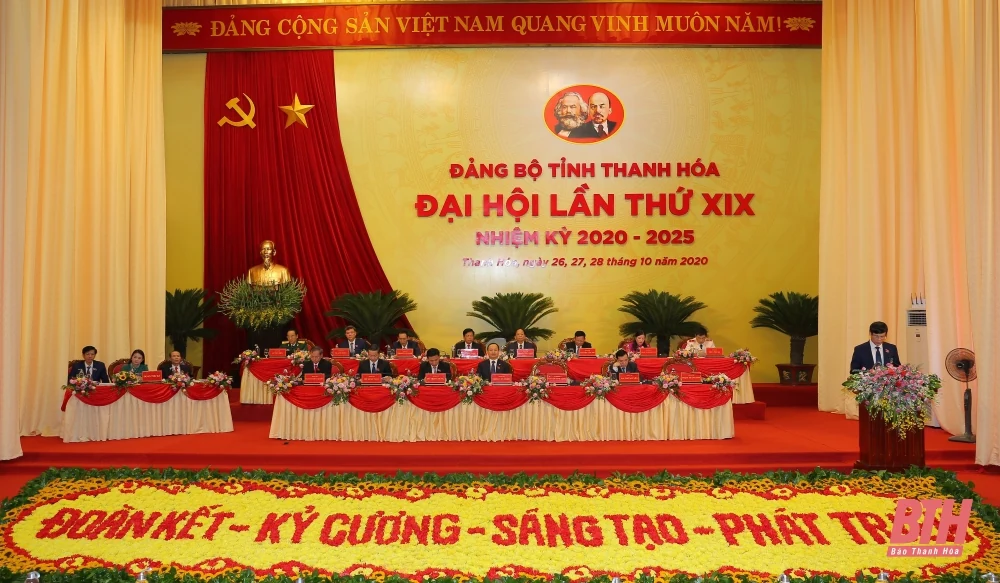 Thông cáo báo chí về Phiên trù bị, Đại hội Đại biểu Đảng bộ tỉnh Thanh Hóa lần thứ XIX, nhiệm kỳ 2020- 2025