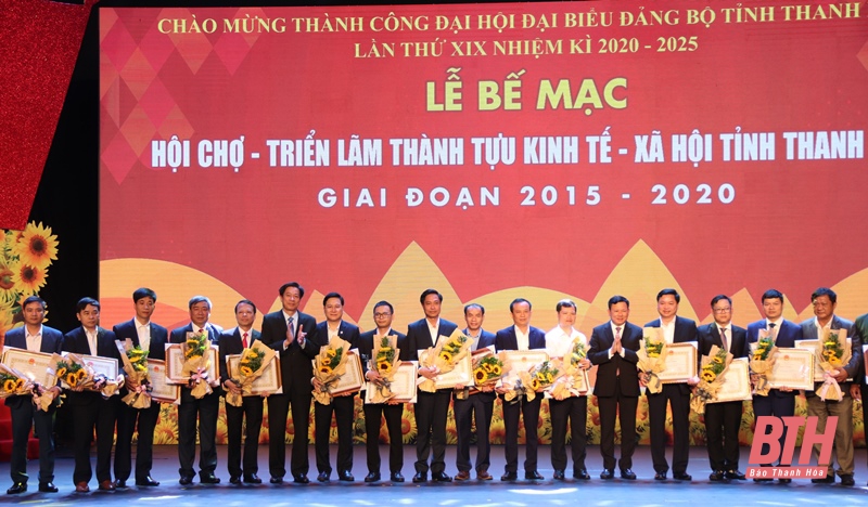 Bế mạc Hội chợ - Triển lãm thành tựu kinh tế - xã hội tỉnh Thanh Hóa giai đoạn 2015-2020
