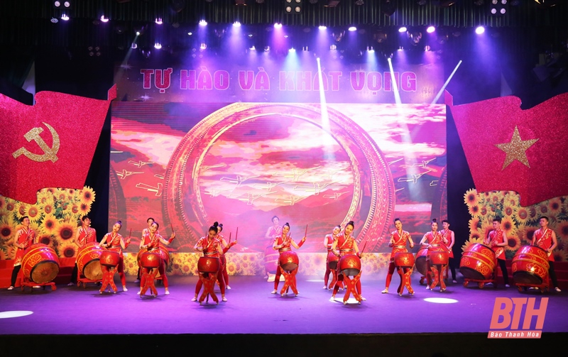 Chương trình nghệ thuật chào mừng Đại hội đại biểu Đảng bộ tỉnh Thanh Hóa lần thứ XIX