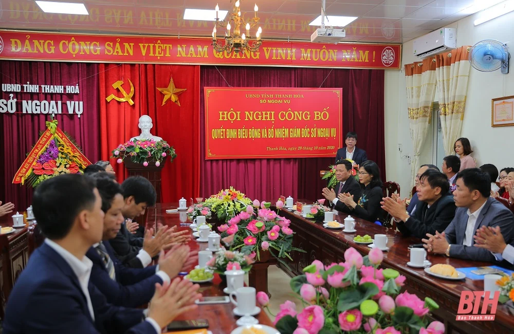 Sở Ngoại vụ Thanh Hóa có tân Giám đốc