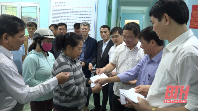 Huyện Ngọc Lặc ủng hộ hơn 1 tỷ đồng cho đồng bào bị lũ ở Quảng Nam