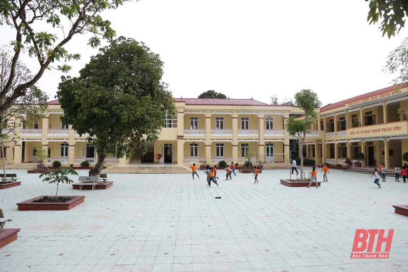Ngành giáo dục Yên Định với phong trào xây dựng trường đạt chuẩn quốc gia