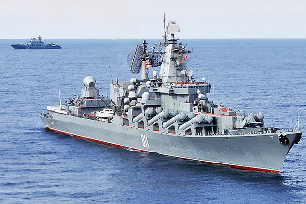 Đội tàu chiến Nga tuần tra khu vực châu Á-Thái Bình Dương
