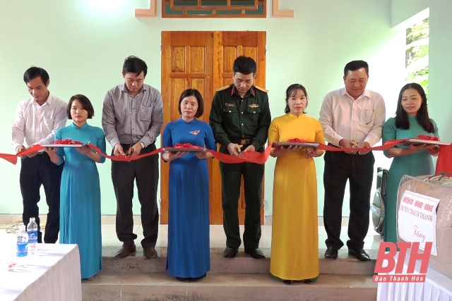 Bộ CHQS tỉnh Thanh Hóa bàn giao Nhà tình nghĩa tại huyện Thạch Thành