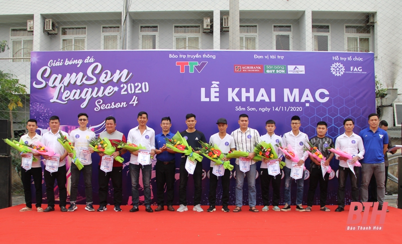 Khởi tranh giải Giải vô địch các CLB bóng đá Sầm Sơn (Sầm Sơn League) 2020