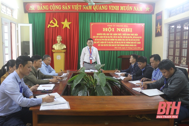 Nâng cao chất lượng sinh hoạt chi bộ ở Đảng bộ thị xã Nghi Sơn