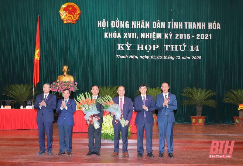 Kỳ họp thứ 14, HĐND tỉnh Thanh Hóa khóa XVII, nhiệm kỳ 2016-2021: Bầu các chức danh chủ chốt HĐND tỉnh và UBND tỉnh