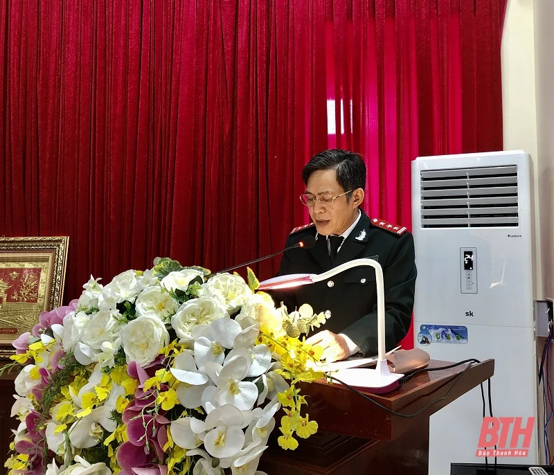 Công bố quyết định tiếp nhận và bổ nhiệm Chánh Thanh tra tỉnh Thanh Hoá