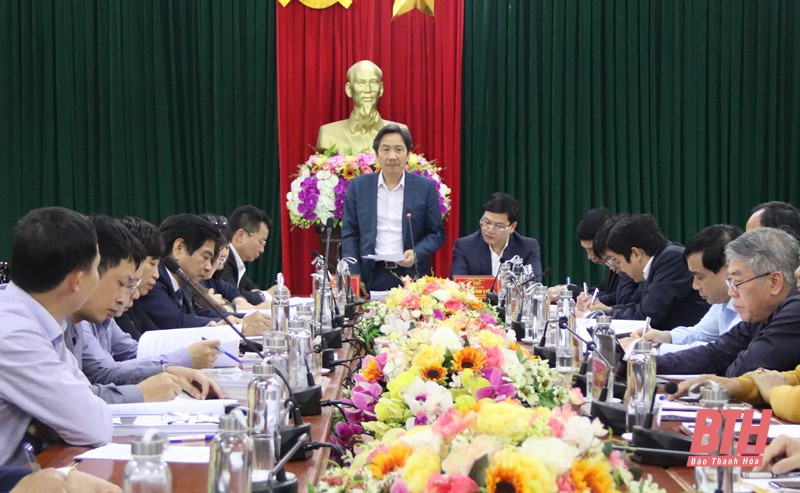 Khảo sát sát khu vực dự kiến thành lập thị trấn Quý Lộc và thị trấn Yên Lâm, huyện Yên Định