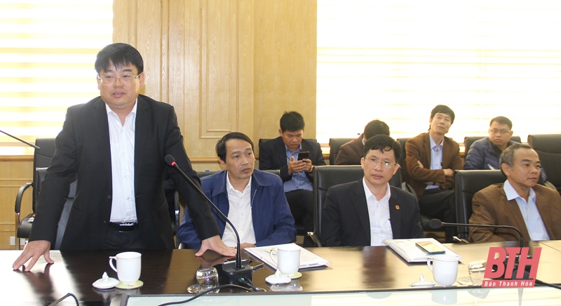 Phó Chủ tịch UBND tỉnh Mai Xuân Liêm làm việc với doanh nghiệp và các đối tác về đầu tư phát triển lĩnh vực Logistics