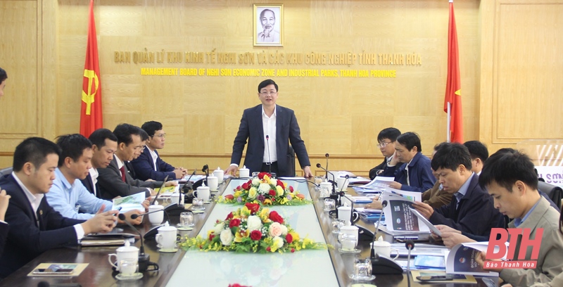 Phó Chủ tịch UBND tỉnh Mai Xuân Liêm làm việc với doanh nghiệp và các đối tác về đầu tư phát triển lĩnh vực Logistics