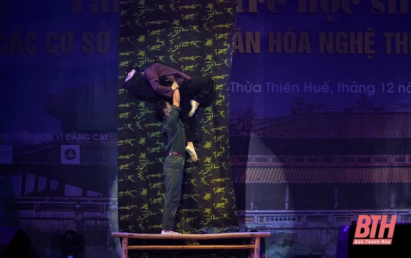 Sinh viên Trường ĐH Văn hóa, Thể thao và Du lịch Thanh Hóa đoạt giải cao tại Hội thi Tài năng trẻ học sinh, sinh viên các cơ sở đào tạo VHNT toàn quốc