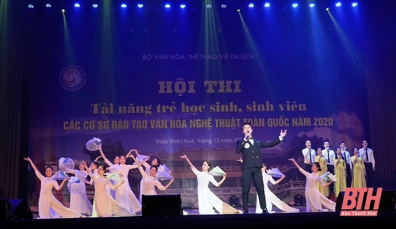 Sinh viên Trường ĐH Văn hóa, Thể thao và Du lịch Thanh Hóa đoạt giải cao tại Hội thi Tài năng trẻ học sinh, sinh viên các cơ sở đào tạo VHNT toàn quốc