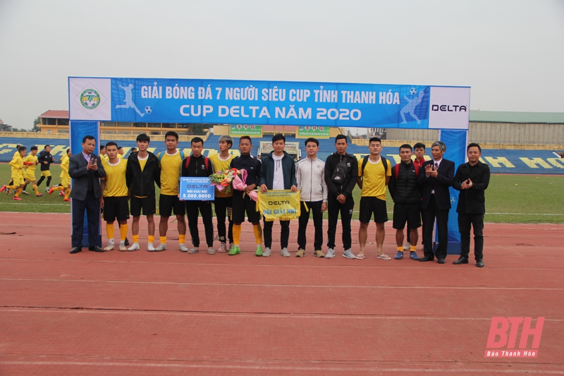 Đội PTSC Thanh Hóa giành siêu cúp bóng đá 7 người Thanh Hóa 2020