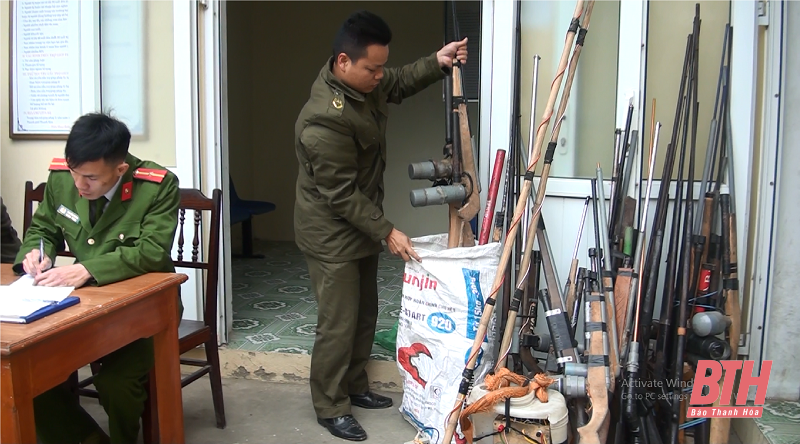 Công an huyện Bá Thước làm tốt công tác bảo đảm an ninh - trật tự trên địa bàn