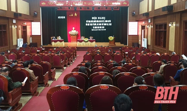 Đối thoại giữa lãnh đạo huyện Triệu Sơn và Nhân dân trên địa bàn
