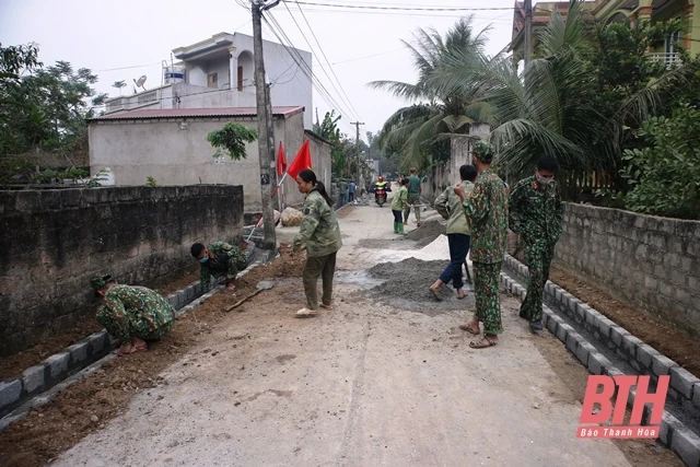 Lữ đoàn 368, Quân đoàn 1 hành quân dã ngoại làm công tác dân vận