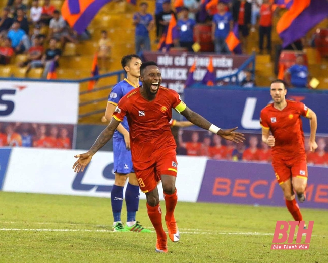 Hoàng Vũ Samson của CLB Đông Á Thanh Hóa sẽ vắng mặt ở vòng 1 giải LS V.League 2021