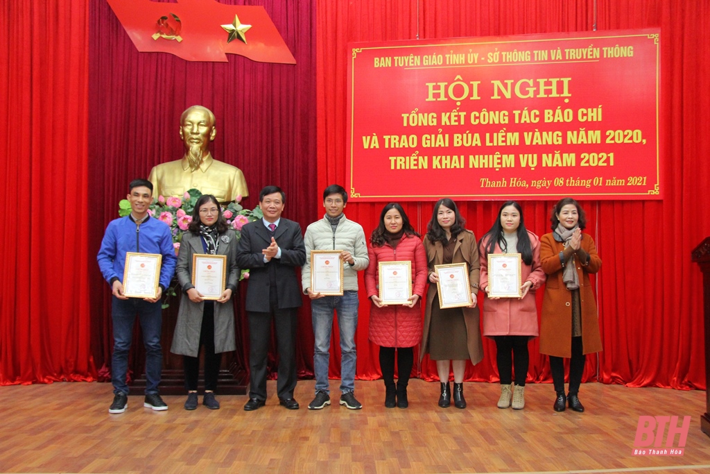 Báo Thanh Hóa có 10 tác phẩm đạt Giải Búa liềm vàng cấp tỉnh
