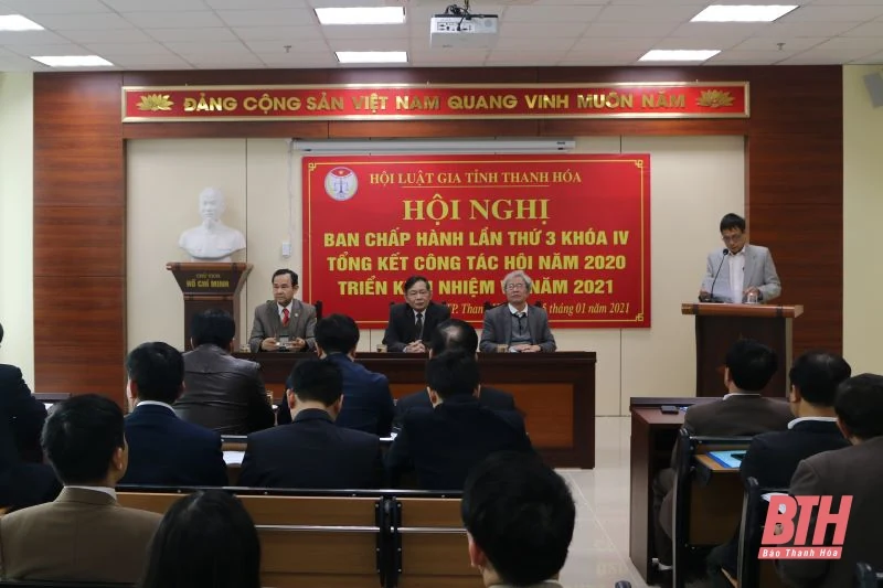Phát huy tốt vai trò của Hội Luật gia Thanh Hóa trong giai đoạn mới