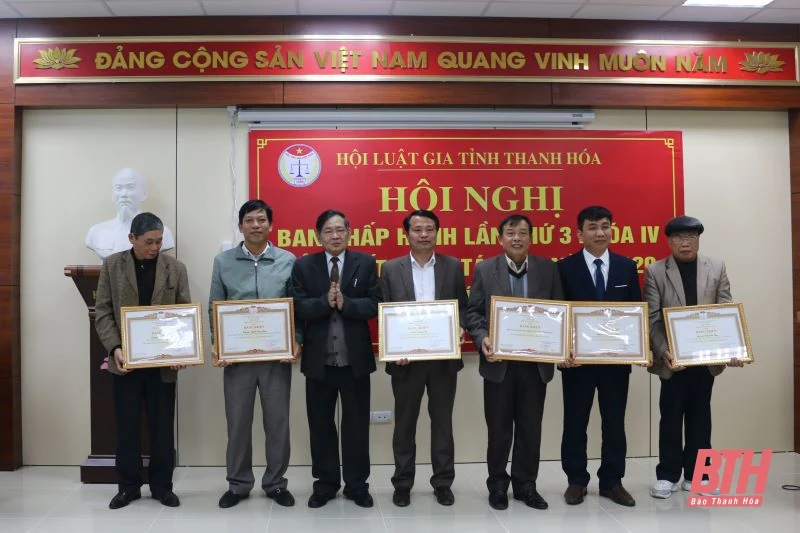Phát huy tốt vai trò của Hội Luật gia Thanh Hóa trong giai đoạn mới
