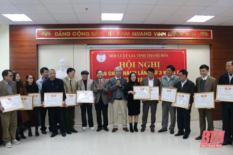 Phát huy tốt vai trò của Hội Luật gia Thanh Hóa trong giai đoạn mới