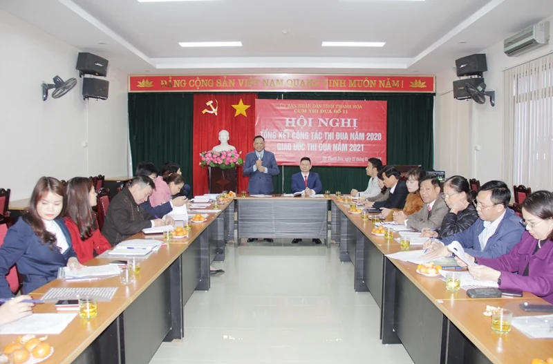 Cụm thi đua số 11 triển khai nhiệm vụ năm 2021