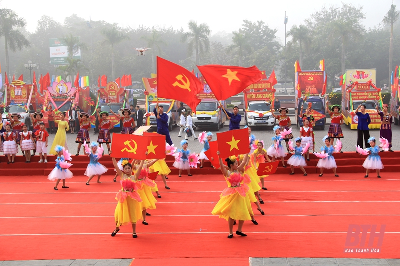 Liên hoan tuyên truyền, cổ động tỉnh Thanh Hóa 2021 với chủ đề “Vinh quang Đảng Cộng sản Việt Nam”