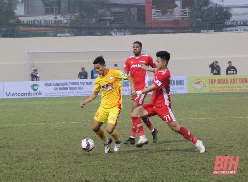 Vòng 2 LS V.League 2021: Đông Á Thanh Hóa và Viettel cầm chân nhau