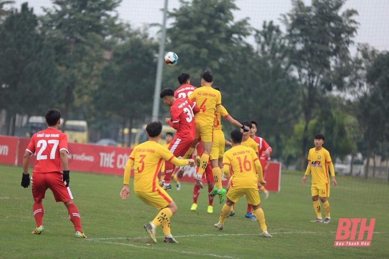 Sơ sẩy trong phòng thủ, U19 Thanh Hóa thất bại trước U19 Viettel