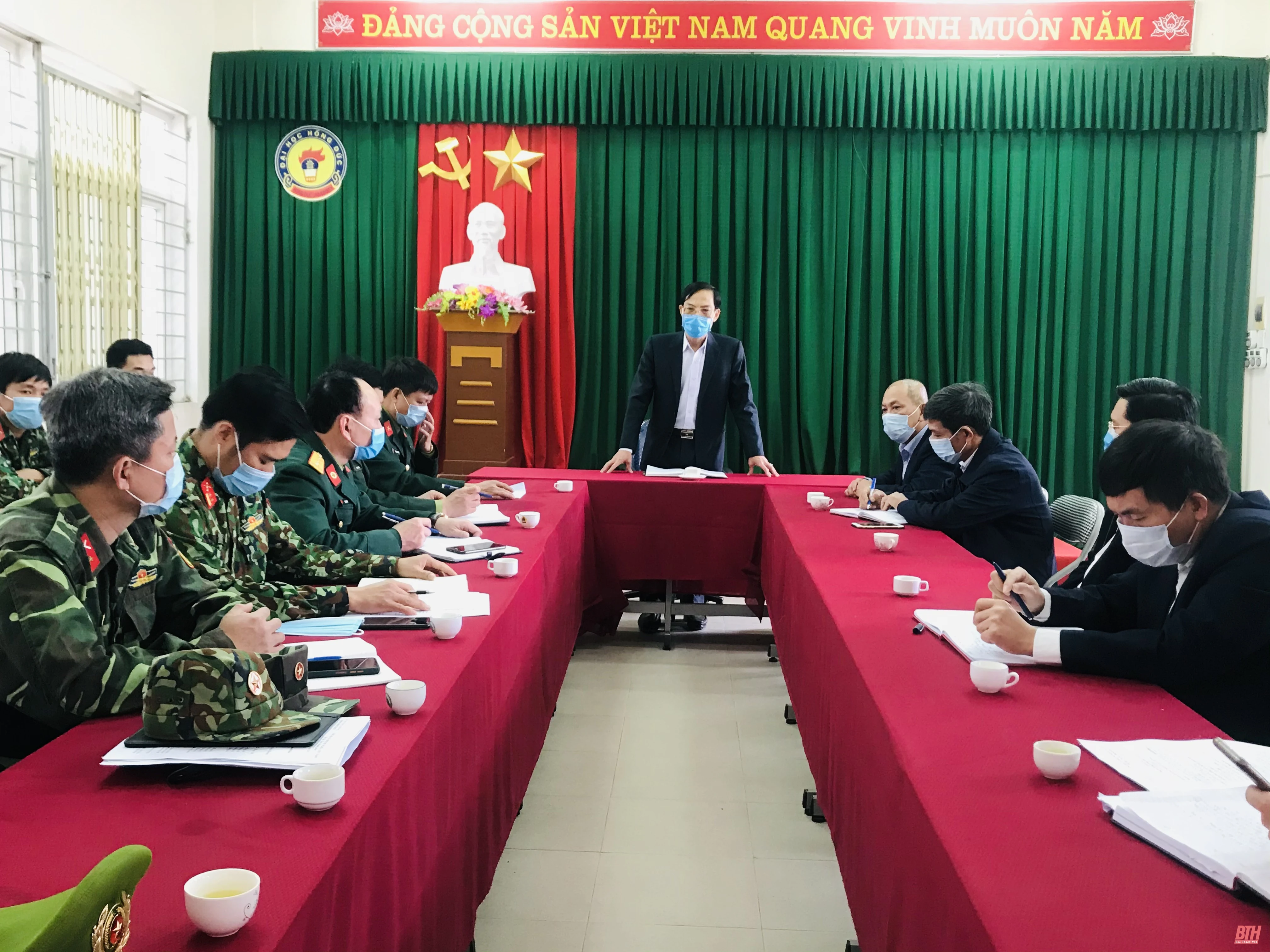 Kiểm tra công tác đáp ứng phòng chống dịch tại các khu cách ly tập trung