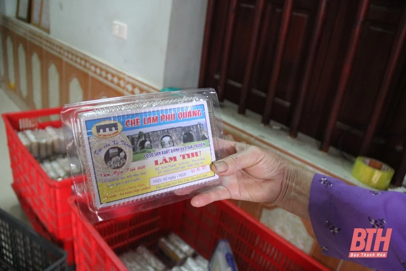 Ngọt thơm chè lam Phủ Quảng
