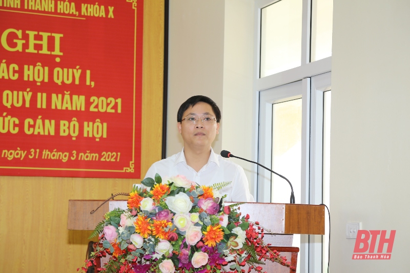 Đồng chí Hoàng Văn Thanh giữ chức vụ Phó Chủ tịch Hội Nông dân tỉnh