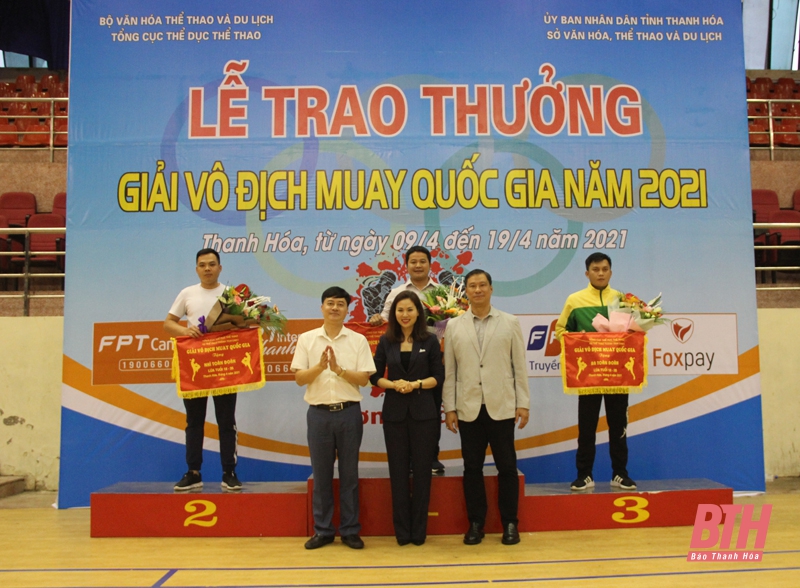 Đoàn chủ nhà Thanh Hóa thắng lớn tại Giải vô địch Muay quốc gia 2021