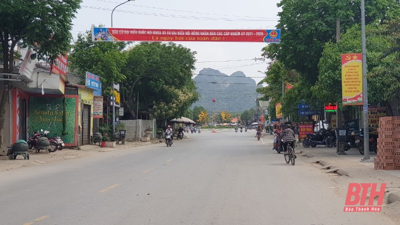 Giãn cách xã hội theo Chỉ thị số 15 đối với thị trấn Bến Sung, huyện Như Thanh
