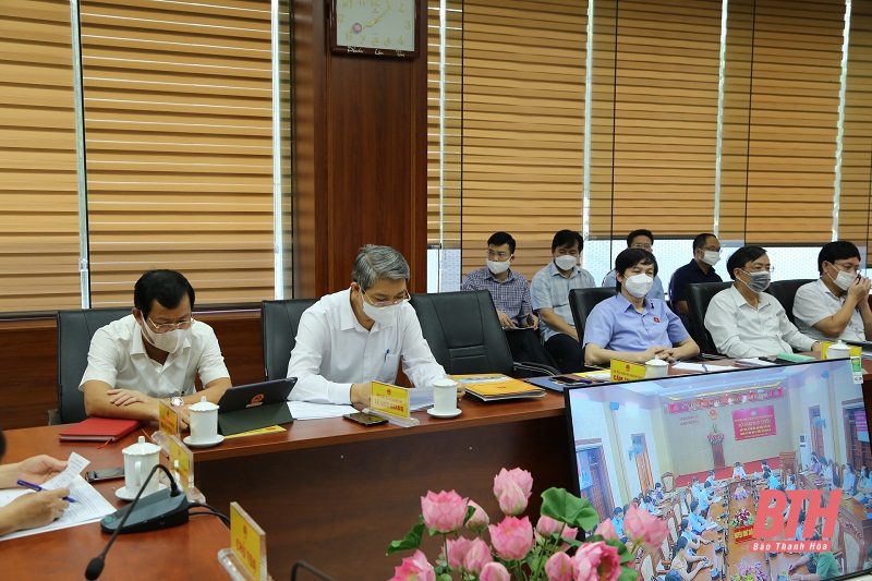 Đoàn ĐBQH tỉnh Thanh Hóa tiếp xúc cử tri trước Kỳ họp thứ 2, Quốc hội khóa XV