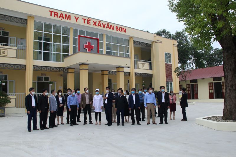 Thẩm tra mức độ đạt chuẩn nông thôn mới huyện Triệu Sơn