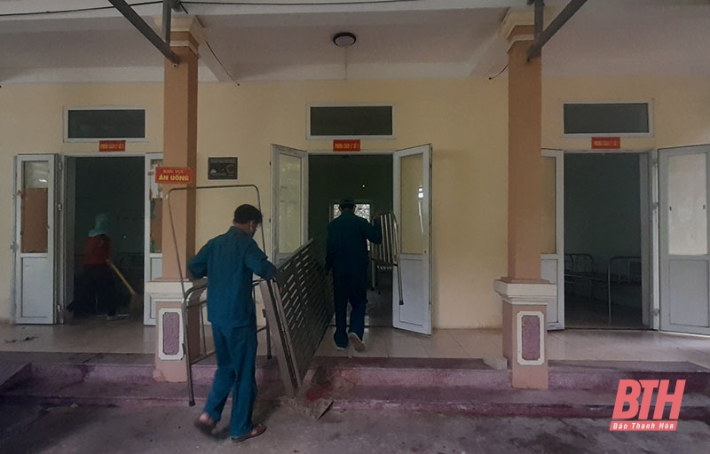 Thị xã Nghi Sơn vận hành thêm 1 khu điều trị bệnh nhân COVID-19