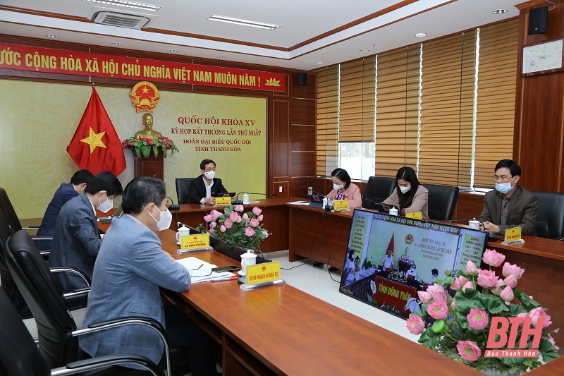 Đoàn ĐBQH tỉnh Thanh Hóa thảo luận chủ trương đầu tư Dự án xây dựng công trình đường bộ cao tốc Bắc - Nam phía Đông giai đoạn 2021-2025
