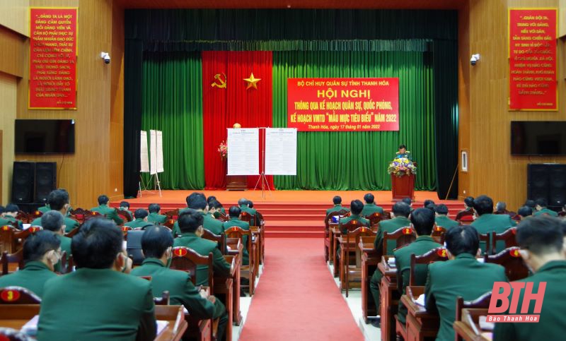 Bộ CHQS tỉnh Thanh Hóa: Q uyết tâm xây dựng cơ quan, đơn vị “mẫu mực, tiêu biểu”