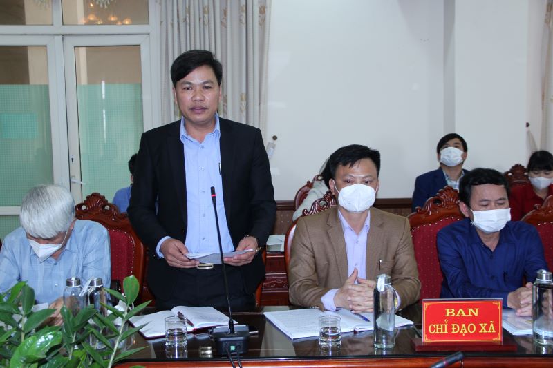 Thẩm định nông thôn mới nâng cao cho xã Định Liên và Yên Phong