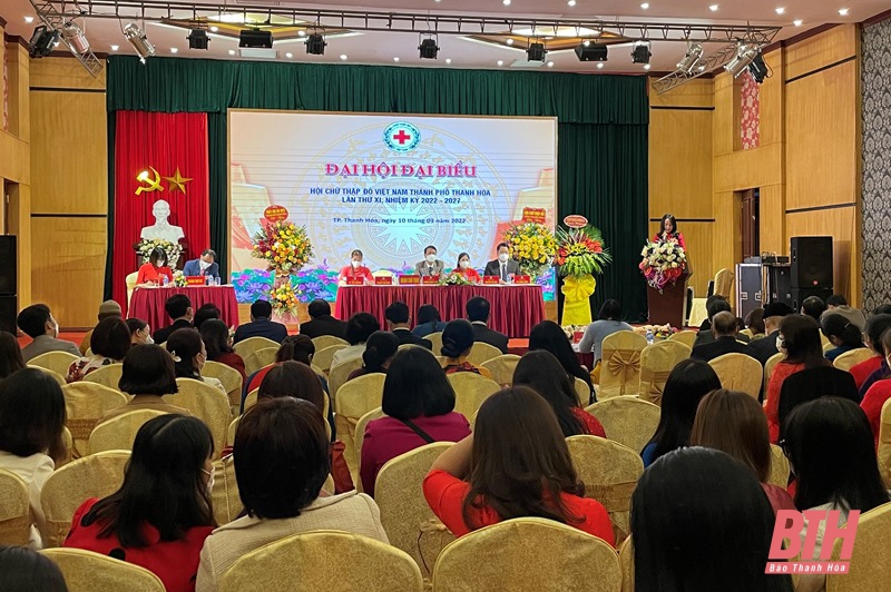 Đại hội đại biểu Hội Chữ thập đỏ thành phố Thanh Hóa